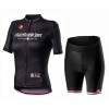 Set Fahrradtrikot + Radhose Kurze 2020  Giro d`Italia Damen N003